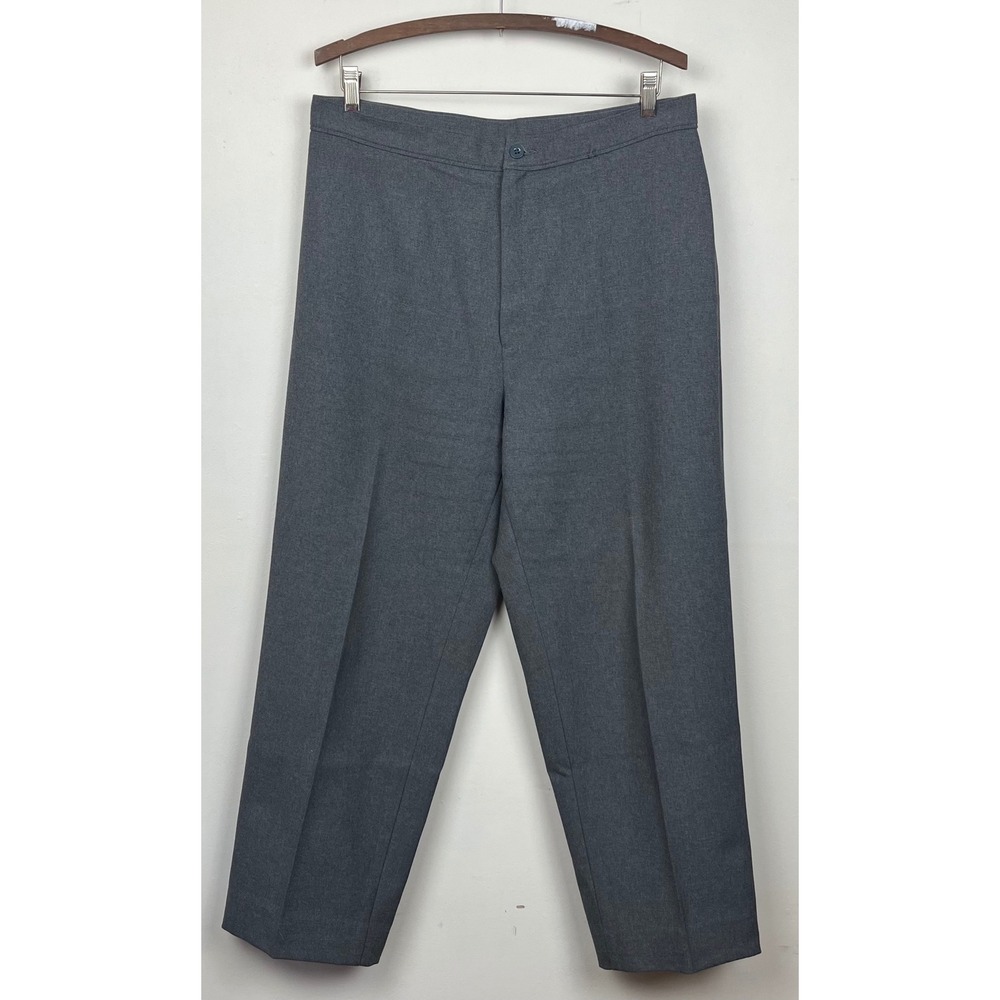Levi Strauss Bend Over Pants 18 Gray Heritage Prep Dark Academia Vintage